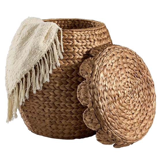 Hyacinth Storage Basket