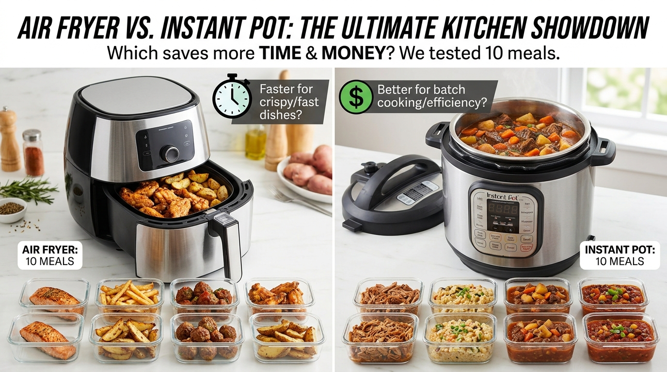 Air Fryer vs Instant Pot