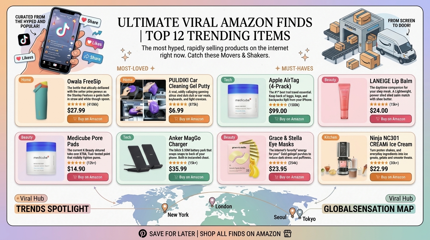 Top 12 Viral Amazon Essentials